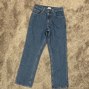 L.L. Bean Women's Original Fit Straight Jeans in Classic Blue, 6 regular